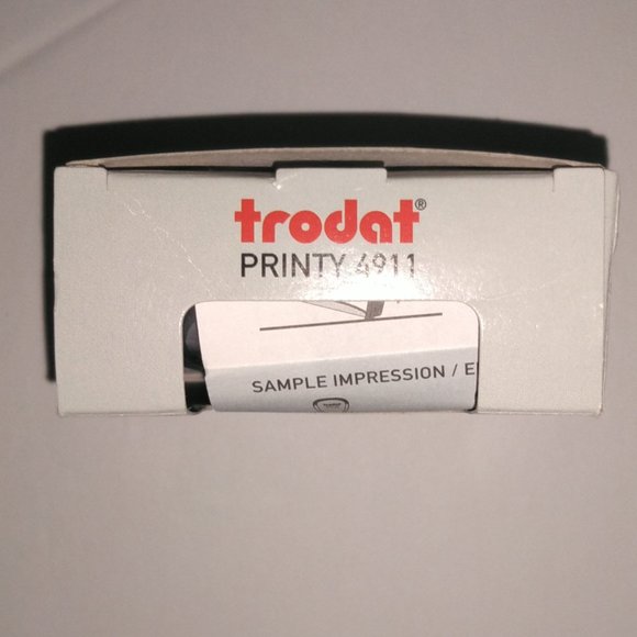 Trodat 4911 Self-Inking Stamp - Picture 6 of 8